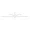 Ekena Millwork Redmond Architectural Grade PVC Gable Bracket, 108"W x 18"H x 2"D x 4"F, 4/12 Pitch GBP108X18X0204RED00 - alternate 2